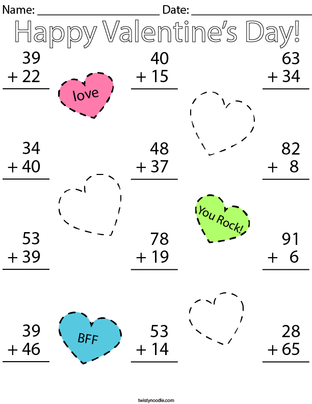 valentine-s-day-double-digit-addition-math-worksheet-twisty-noodle